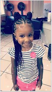 The only noticeable detail about this beautiful hairstyle is that puffy braid at the front that ends up blending into the fine and straight hair towards the side. 103 Adorable Braid Hairstyles For Kids