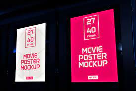 Download Movie Posters Mockup Mockup World