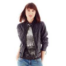 Jcpenney Joe Fresh Faux Leather Motorcycle Jacket Jcpenney Clothes Faux Leather Motorcycle Jacket Outfit Accessories