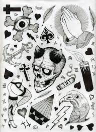 My Version Of The Tradition Of The Tattoo Flash Sheet Tattoo Flash Sheet Flash Tattoo Black And Grey Tattoos Tattoo Flash Sheet Flash Tattoo Tattoo Flash Sheets