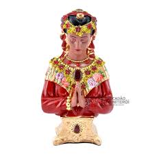 Santa sara 22 cm by veronica artesanato r$ 68,70 12x r$ 7,53; Santa Sara Kali Statue