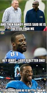 The prime minister previously used one to avoid an interview. Nfl Memes On Twitter Calvin Johnson And Jerry Rice Share A Laugh Http T Co Rfw01zv2