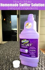 homemade swiffer cleaning solution