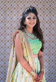 Prefer a flapper wedding hairstyle? 36 Best Hairstyles For Lehenga Must Try To Grace This Wedding Season Youme And Trends