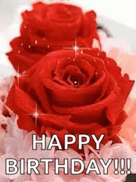 Rose red happy birthday flowers pictures. Rose Red Rose Gif Rose Red Rose Glitter Discover Share Gifs