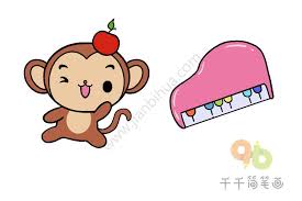 Pin By 千千简笔画on 千千简笔画 陆地动物 Hello Kitty Kitty Character