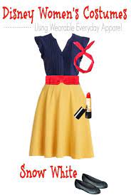 Diy Disney Costume Round Up 15 Easy Costume Ideas Diy Snow White Costume Disney Dresses Diy Disney Princess Costume