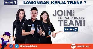 Jangan sampai anda ketinggalan informasi lowongan kerja medan trans tv adalah sebuah stasiun televisi swasta nasional di indonesia yang dimiliki oleh trans media. Lowongan Kerja Karyawan Trans7 Bulan Oktober 2020 Lamopi Com