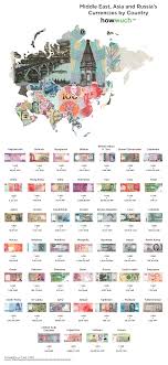 The World Map Of Currencies