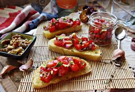 Bruschetta Italiana Von Pierrehh Chefkoch Rezept Bruschetta Fingerfood Fingerfood Rezepte