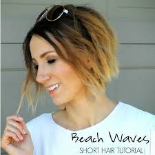 Beach Waves For Short Hair Tutorial Easy Summer Beauty Style Walgreensbeauty Shop Short Hair Tutorial Beach Waves For Short Hair Short Hair Waves