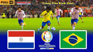 Gomez scores, messi's offside denies paraguay's own goal. Pes 2021 Paraguay Vs Brazil Copa America 2021 Gameplay Pc Youtube