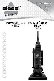 Bissell Cleanview Bagless Upright Vacuum Manual Bissell Vacuum Cleaner 12b1 User Guide Manualsonline Com