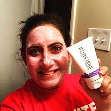 Mini facial products for a relaxing night