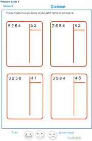 Divisions A Deux Chiffres Division Euclidienne Exercice 1 Exercice Math Cm2 Maths Cm2 Division Cm2 Exercices de maths, de français, de sciences, de géographie et nouveaux exercices fréquents. division euclidienne exercice