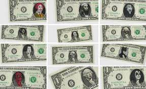 One Dollar Bill Art By Ivan Duval And Jean Sebastien Ides One Dollar Bill Art One Dollar