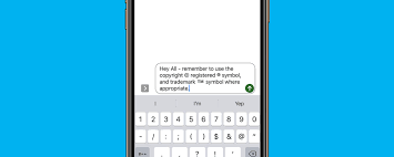 You can find a few extra symbols by long pressing on certain keys like the '$' which will reveal a few other currency symbols, and you can find some in the emoji library like the trademark and. How To Type The Trademark Copyright Symbol On Iphone