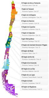 Mapa De Chile Con Nombres Regiones Y Capitales Para Descargar E Imprimir