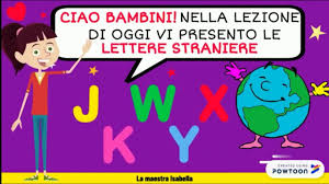 Così, per esempio, in inglese esiste una frase la quale include tutte le lettere del proprio alfabeto «the quick brown fox jumps over the lazy dog». Le Lettere Straniere Youtube
