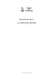 Milhares de livros grátis para. Http 200 31 177 150 4949 Ebooks Vbooks Harriet 20beecher 20stowe 20 20la 20caba C3 B1a 20del 20t C3 Ado 20tom Pdf