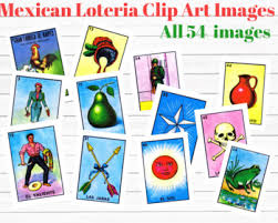 Los 15 países que más ganadores de green cards tienen. Mexican Loteria Clip Art Images By Dropsbyrain Tpt