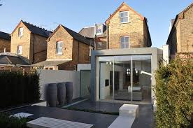 Without an awful lot of thought. Extension To An Edwardian Semi Detached House With A Modern Back Yard