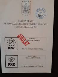 Prezentăm mai jos filele 2 şi 3 din buletinul de vot, cele pe care sunt căsuţele cu candidaţii Buletine De Vot Cu MenÈ›iunea Anulat Inlocuite De Bej MaramureÈ™ Care Este Viciul Buletinelor Stiri Pe Surse Cele Mai Noi Stiri