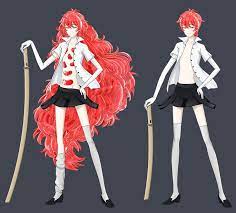 Padparadscha all cleaned up : r/LandoftheLustrous