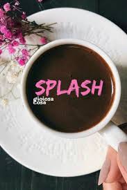 Buongiorno Splash Nella Tazza Di Caffe Moka Coffee Italian Ho Bisogno Di Carica Baci Fiori Oro Marrone Famiglia Figli Tazza Di Caffe Buongiorno Caffe Caffe