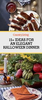 Killer halloween recipes and decorations. These Halloween Dinner Party Food Decorating Ideas Are Scarily Sophisticated Halloween Menu Halloween Party Dinner Dinner Party Themes