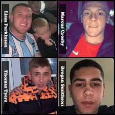 Teesside Badger Baiters: Marcus Crosby, Thomas 'TJ' Tyers, Liam Parkinson,  Brogan Smithson