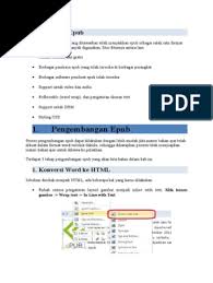 Keunggulan format buku digital epub. Kelebihan