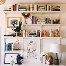 How I Designed Wall Mounted Shelving With Ikea Eliza Kern Design Billy can be as small and humble or as big and proud as you want it to be.