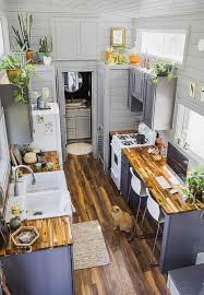 20 Small Kitchen Ideas With French Country Style Trendecora Tiny House Kitchen House Design Kitchen Tiny House Design