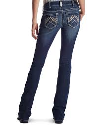 No matter if you're heading to work, happy hour, or sunday brunch with friends, a solid pair of women's bootcut jeans are sure to travel along with you! Ariat Women S R E A L Low Rise Slim Fit Boot Cut Jeans Lakeshore