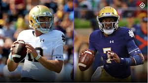 Explore ian book's biography, personal life, family and real age. Ian Book Sparks Notre Dame S Offense But Irish Qb Situation Still Unsettled Sporting News
