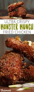 Monster Munch Fried Chicken Recipe Food Tastemade Recipes Fried Chicken