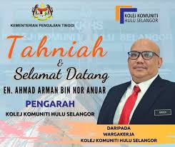 Lagu rasmi kolej komuniti 2019 produksi kolej komuniti kuala langat. Tahniah En Kolej Komuniti Hulu Selangor Fan Page Rasmi Facebook