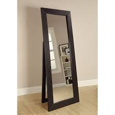 Shop for rectangle frameless wall mirrors and other mirrors products at bhg.com shop. Full Length Standing Floor Mirror Dark Cappuccino Finish 28 X72 Accuweather Shop