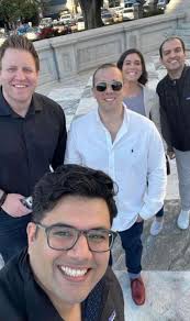 It was a great travel week for ReluTech ✈️ Seth Hester and I hosted Diana  Candela's team QBR event and dinner alongside Bob Osborne from Atayo. We  did a really fun scavenger