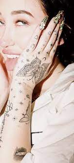 Noah Cyrus Butterfly Tattoo Butterfly Tattoos For Women Hand Tattoos For Women Butterfly Tattoo