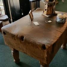 butcher block tables
