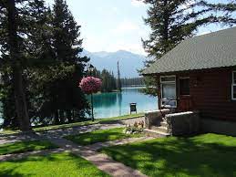 Cabin lake was named for a cabin which stood nearby. A Cabin On The Lake At Jasper Park Lodge Picture Of Fairmont Jasper Park Lodge Tripadvisor