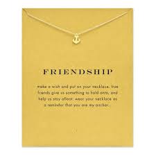 Make your card stand out using our design tools. Make A Wish Necklace Friendship Anchor Pendant Necklace With Card Good Ass Deal