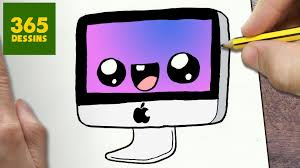 Comment Dessiner Mac Kawaii Etape Par Etape Dessins Kawaii 365 Dessin Logo Dessin Kawaii 365 Dessins