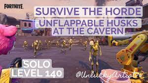 Survive the Horde Solo Level 140 - Unflappable Husks Modifier - YouTube