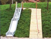 Sein wunschgarten ist ein garten mit viel platz zum rennen. Stahlrutsche Mit Welle Rutschbreite 50 Cm Rhinozeros Kindergartenausstattung Kindergartenbedarf Kitabedarf