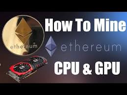 How come some algorithms are better for gpu mining vs cpu mining? How To Mine Ethereum On A Windows Pc Cpu Gpu How To Mine Ethereum Easily Bitcoin Mining What Is Bitcoin Mining Bitcoin Mining Rigs