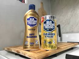 1 barkeepers friends keeper powder and polish, and 1 bkf liquid soap soft cleanser. You Can Use This All Purpose Cleanser To Basically Clean Your Entire House