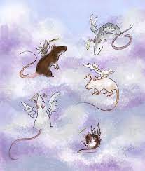 Little Angels By Piquipauparro Cute Rats Animal Art Cute Drawings